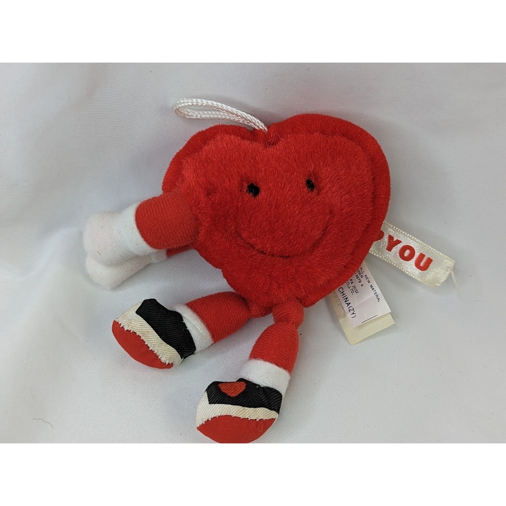 Red Heart Pinch Plush 4 Inch I Love You Tb Trading Co Stuffed Animal Toy